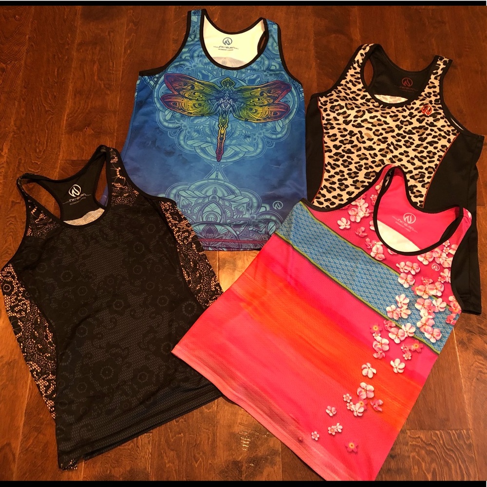 Set of 4 Ink N Burn Tanks - Large